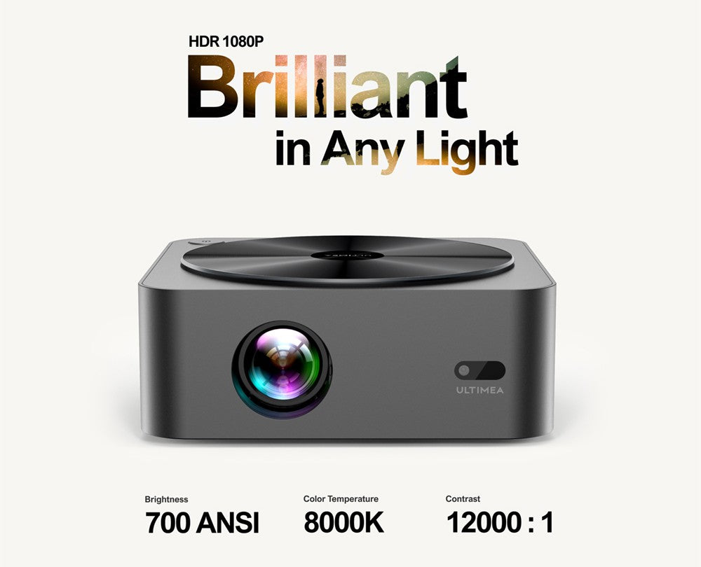 Ultimea Apollo P40 Native 1080P LCD Projector 700LM