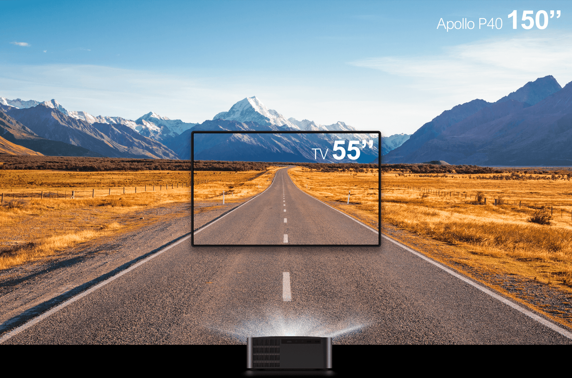 Ultimea Apollo P40 Native 1080P LCD Projector