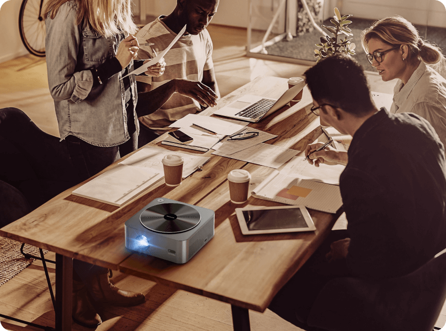 Ultimea Apollo P40 Native 1080P LCD Projector 700LM