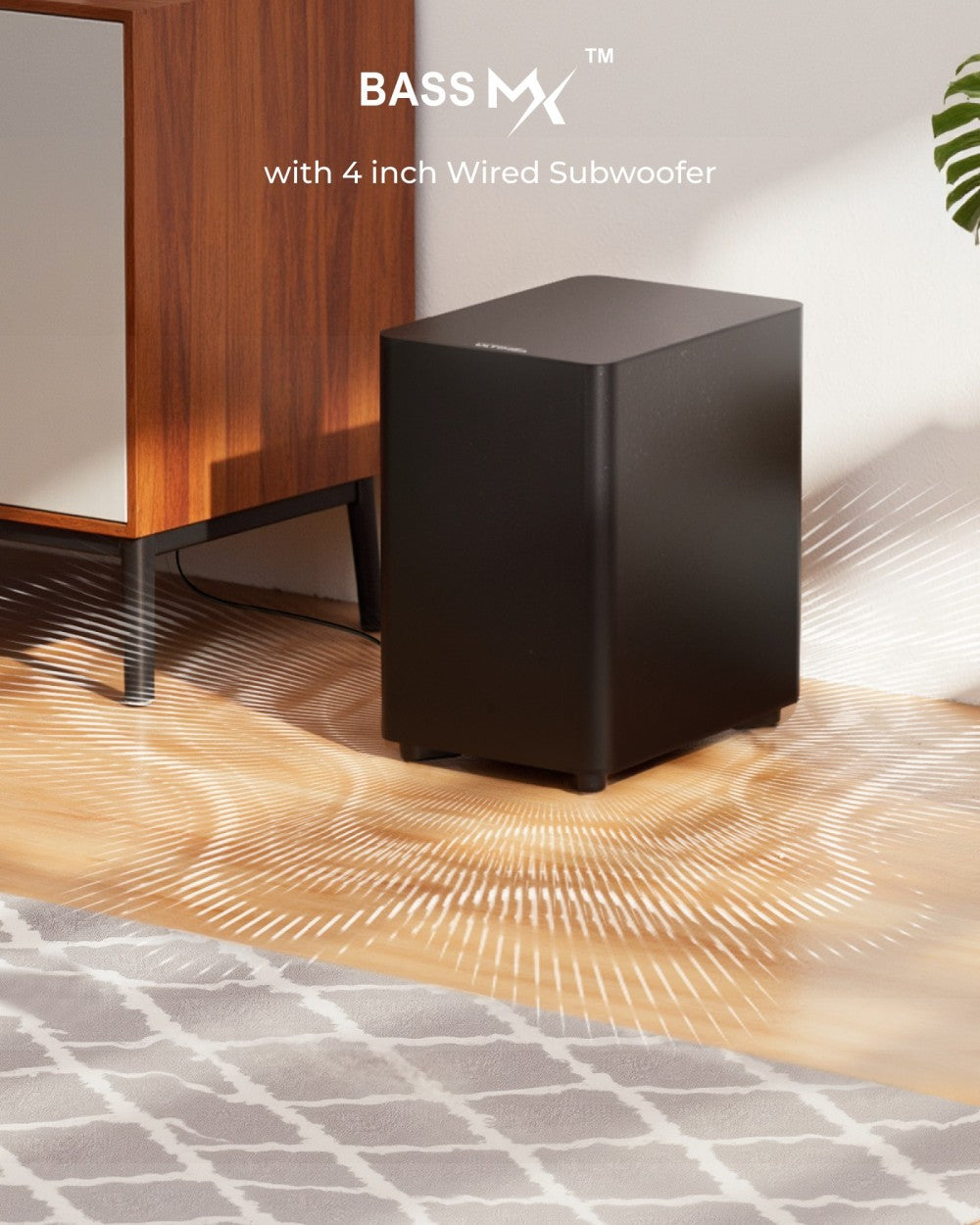 ULTIMEA Aura A60 7.1 Soundbar, Smart APP & Voice Control, BassMX Technology, 350W Peak Power, HDMI eARC, 4 Surround Speakers, for Smart TV