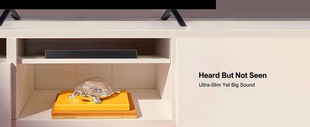 ULTIMEA Nova S40 Soundbar with Wired Subwoofer, 2.1 Channel, Remote Control, Movie/Music/Game Mode, ARC/Optical/AUX/USB/Bluetooth 5.3 Connection, for TV PC Gaming