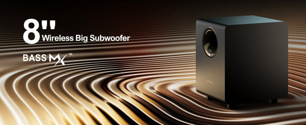 Ultimea Nova S90 7.1.4 Soundbar Subwoofer Speaker Kit, Dolby Atmos, 740W Peak Power, 4K HDR Pass-through, 6 Equalizer Modes
