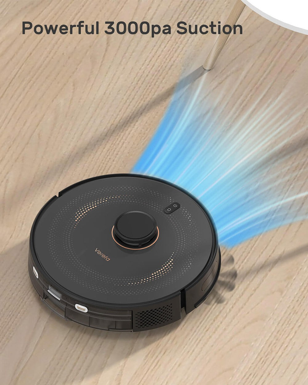 Verefa L11 Pro Robot Vacuum Cleaner, Self Emptying, 3000Pa Suction, LiDAR Navigation, 4L Dust Bag, Max 270 Mins Runtime, 70 Days Hands-Free Cleaning, App / Voice Control
