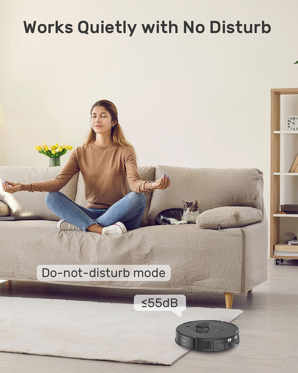 Verefa L11 Pro Robot Vacuum Cleaner, Self Emptying, 3000Pa Suction, LiDAR Navigation, 4L Dust Bag, Max 270 Mins Runtime, 70 Days Hands-Free Cleaning, App / Voice Control