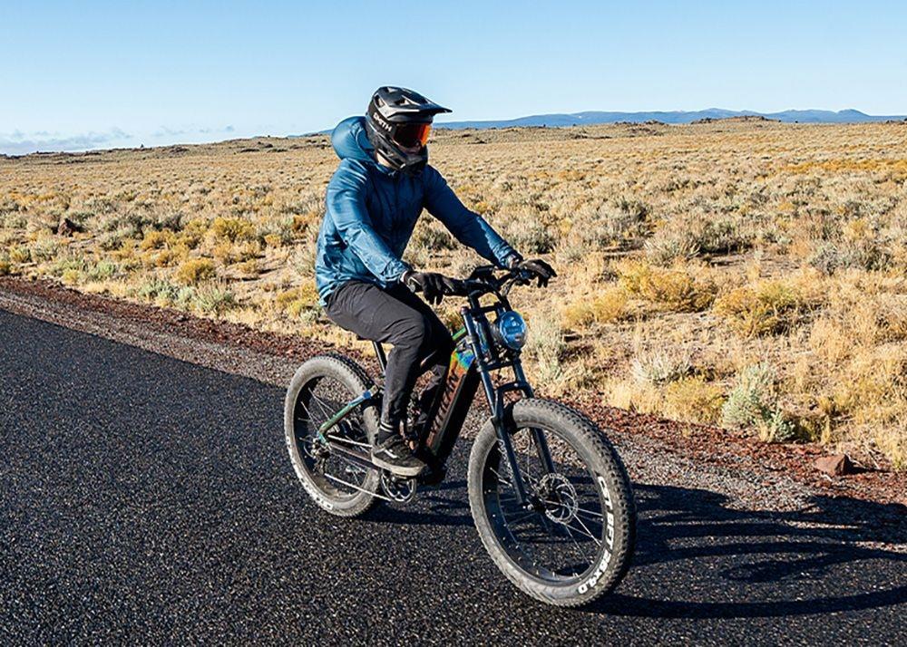 Vitilan T7 Mountain Electric Bike, 26*4.0-inch CST Fat Tires 750W Bafang Motor 48V 20Ah Battery 28mph Max Speed 80miles Max Range Backlit LCD Display Front & Rear Hydraulic Disc Brakes SHIMANO 8-Speed - Black