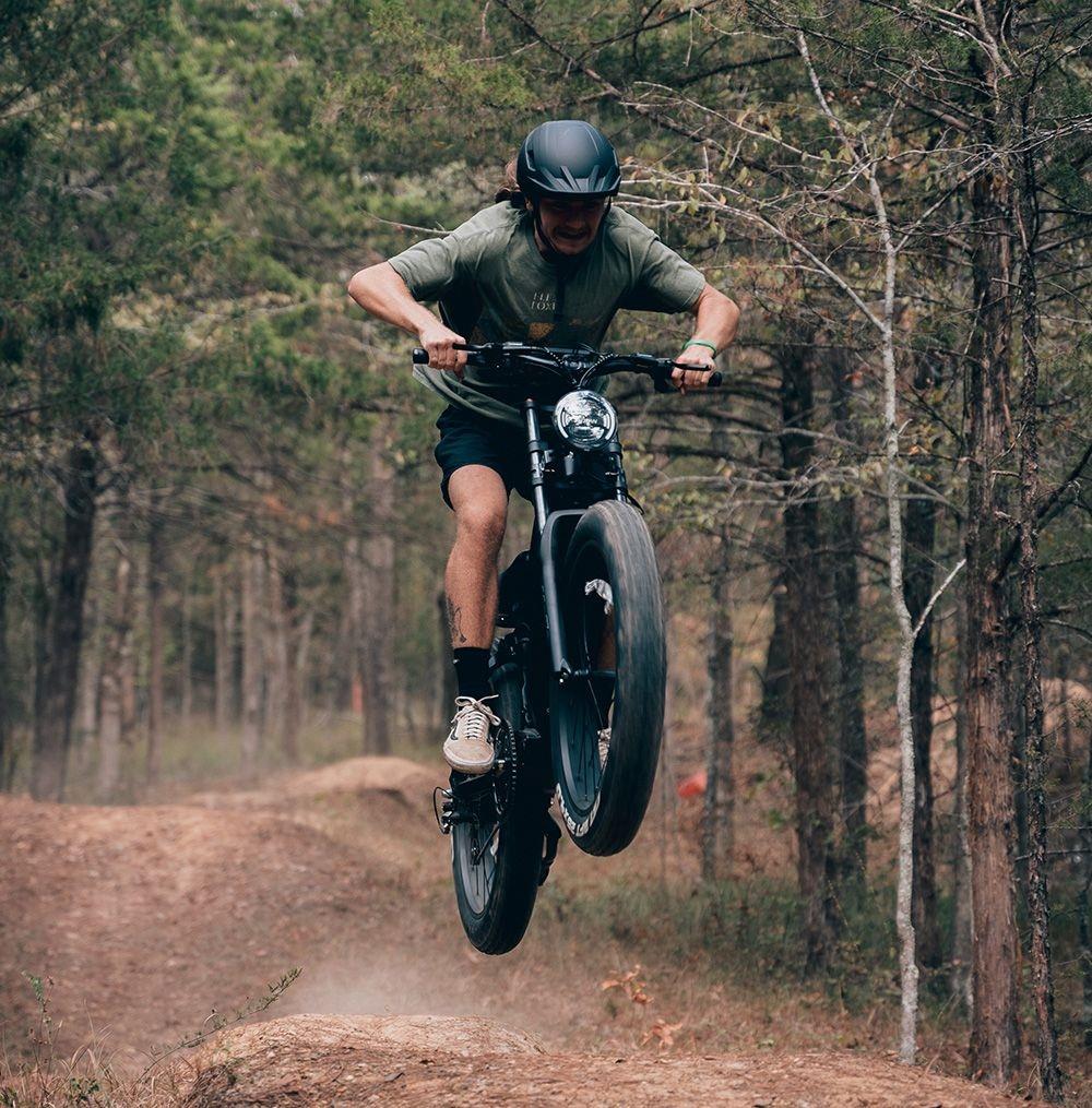 Vitilan T7 Mountain Electric Bike, 26*4.0-inch CST Fat Tires 750W Bafang Motor 48V 20Ah Battery 28mph Max Speed 80miles Max Range Backlit LCD Display Front & Rear Hydraulic Disc Brakes SHIMANO 8-Speed - Black