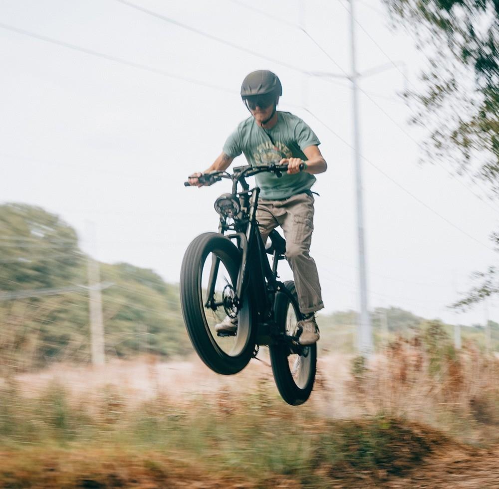 Vitilan T7 Mountain Electric Bike, 26*4.0-inch CST Fat Tires 750W Bafang Motor 48V 20Ah Battery 28mph Max Speed 80miles Max Range Backlit LCD Display Front & Rear Hydraulic Disc Brakes SHIMANO 8-Speed - Black