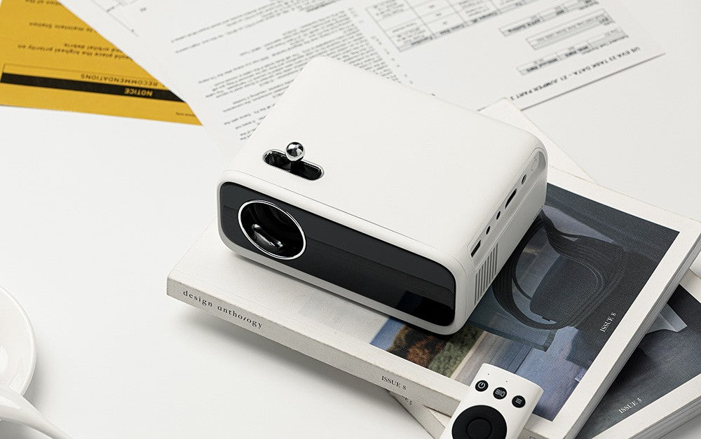 WANBO MINI LCD Projector, Multimedia Version, EU Plug