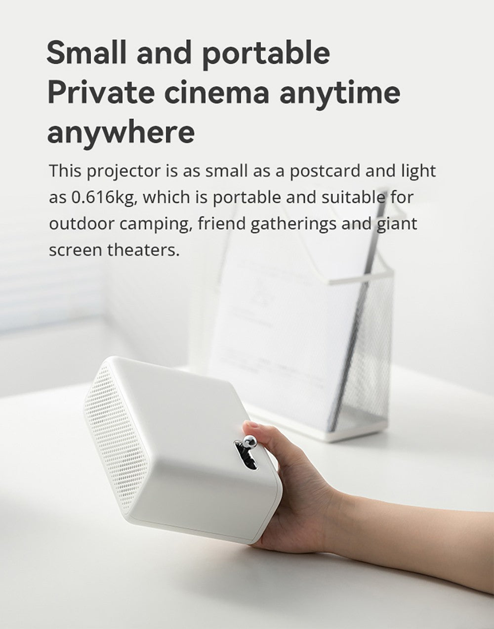 WANBO MINI LCD Projector, Multimedia Version, EU Plug