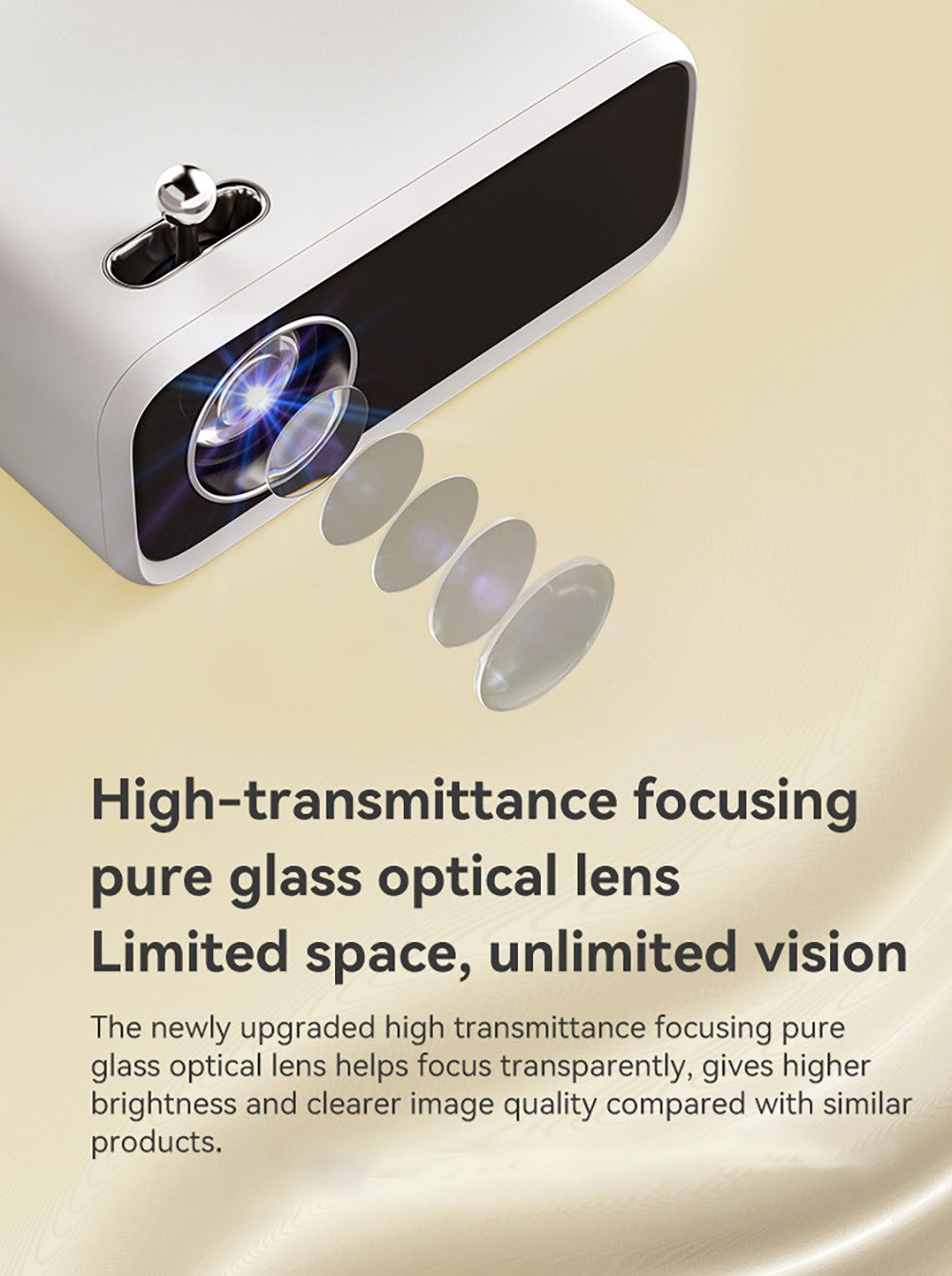 WANBO MINI LCD Projector, Multimedia Version, EU Plug