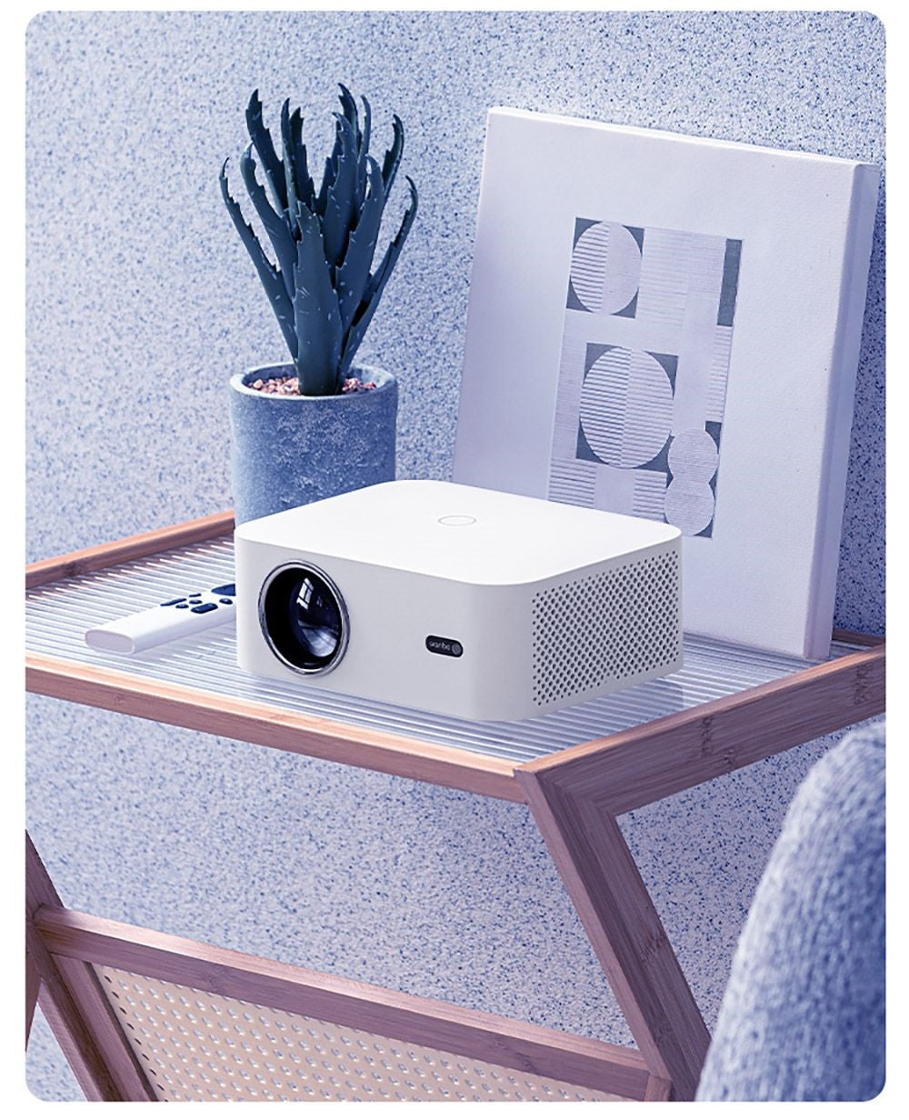 WANBO X2 Max Projector, 1080P, Android 9.0, Dual-Band Wifi 6, Bluetooth 5.0, Auto-Focus, Four Directional Keystone Corre