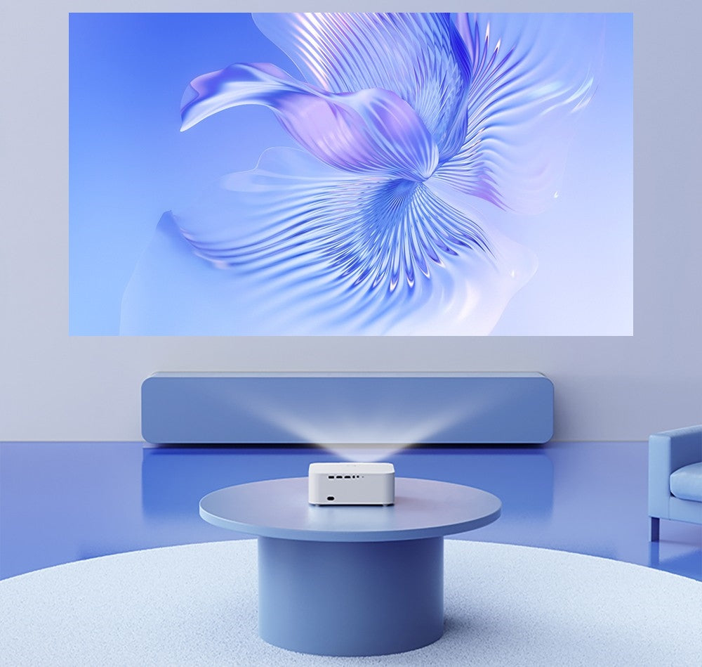 WANBO X2 Pro Projector, Dual-Band Wifi 6, Bluetooth 5.0, Android 9.0 - EU Plug