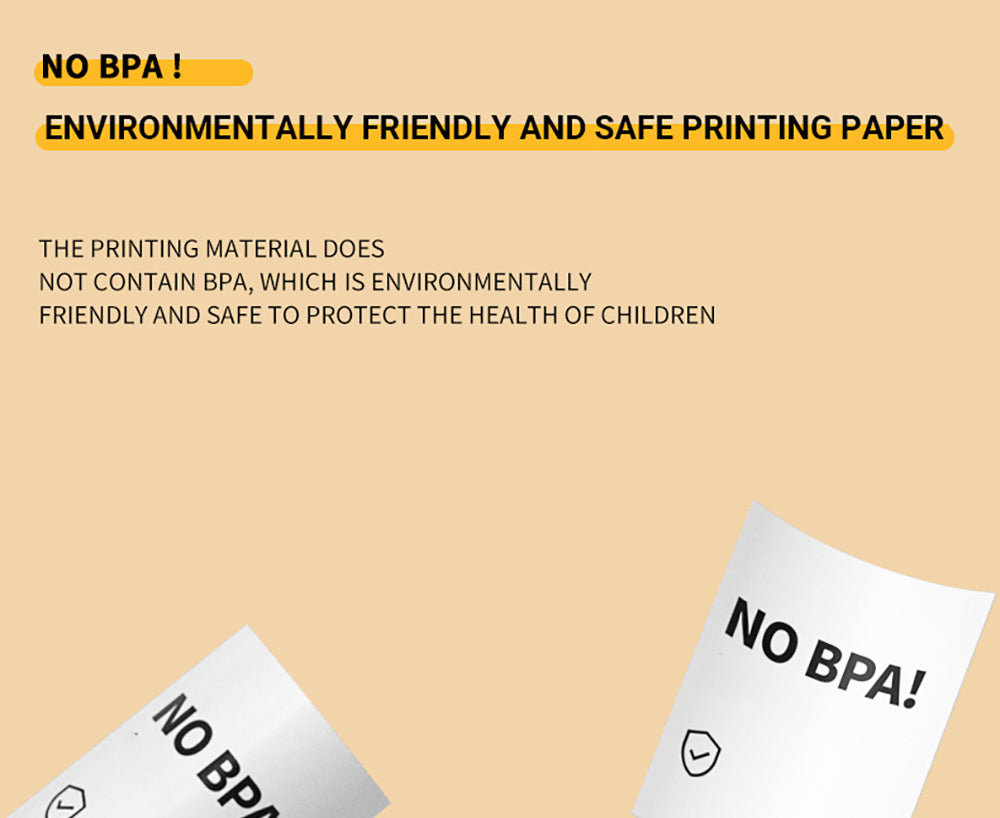 WOWKIDS K27 Kids Instant Print Camera, 48MP Front & Rear Dual Cameras, 1080P Resolution, 4 Filters, 32GB TF Card, 1400mAh Battery - Pink