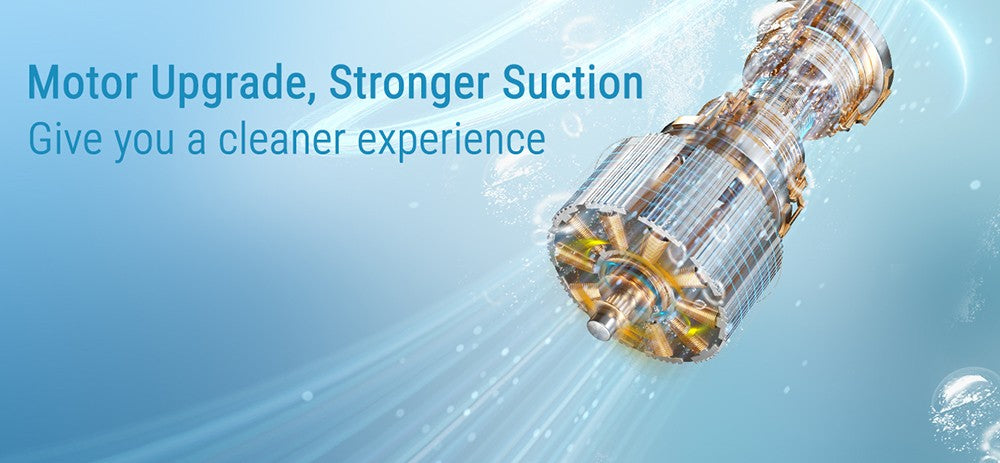 WYBOT HJ10P Handheld Pool Vacuum, Telescopic Pole Included, 25L/min Powerful Suction, 5200mAh Large Battery, Max. 60min Runtime, 0.5L Filter