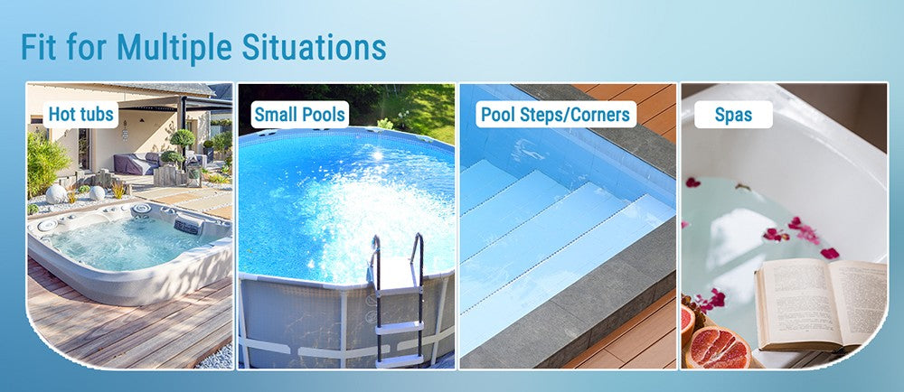 WYBOT HJ10P Handheld Pool Vacuum, Telescopic Pole Included, 25L/min Powerful Suction, 5200mAh Large Battery, Max. 60min Runtime, 0.5L Filter