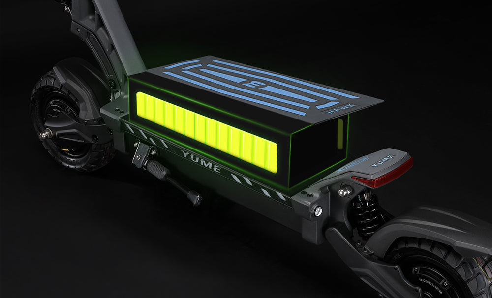 YUME HAWK Electric Scooter, 10x3.15