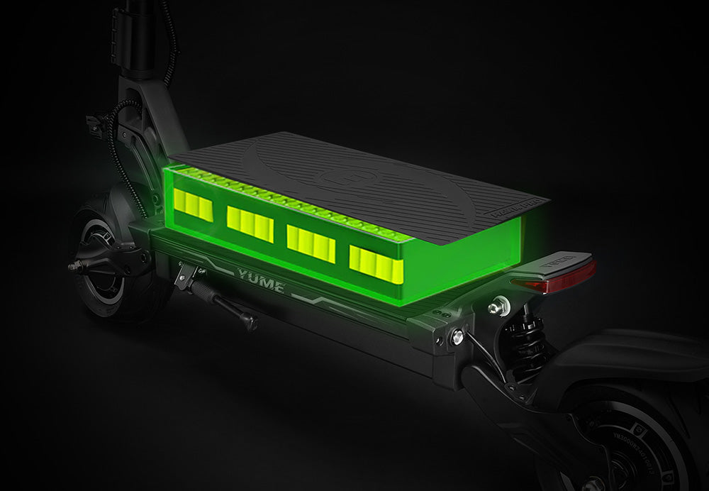 YUME HAWK Pro Electric Scooter, 10x4.5