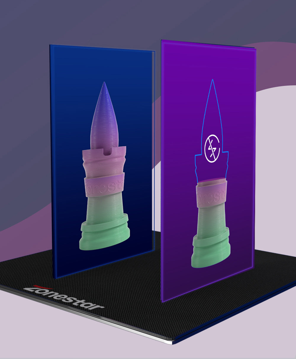 Zonestar Z8PM4 Pro 4 Titan Extruders 3D Printer, 4 in1 out Color-Mixing, Auto Leveling, 32Bit Mainboard, LCD Screen, Open Source, 300*300*400mm